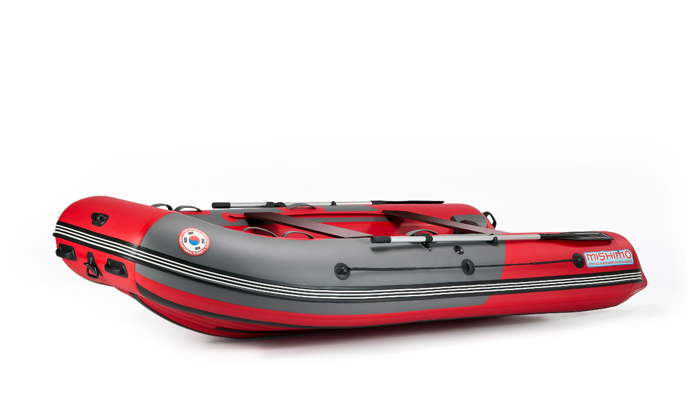 КОМПЛЕКТ ЛОДКА MISHIMO PRO 350 + ЛОДОЧНЫЙ МОТОР MARLIN MP 9.9 (15) AMHS PROLINE в Долгопрудном