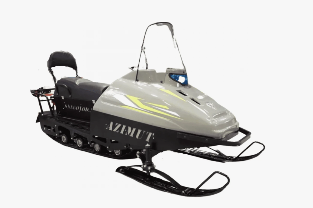 Миниснегоход Бурлак Азимут 20 л.с. , эл.запуск, реверс, тормоз гидравл, капот серый в Долгопрудном