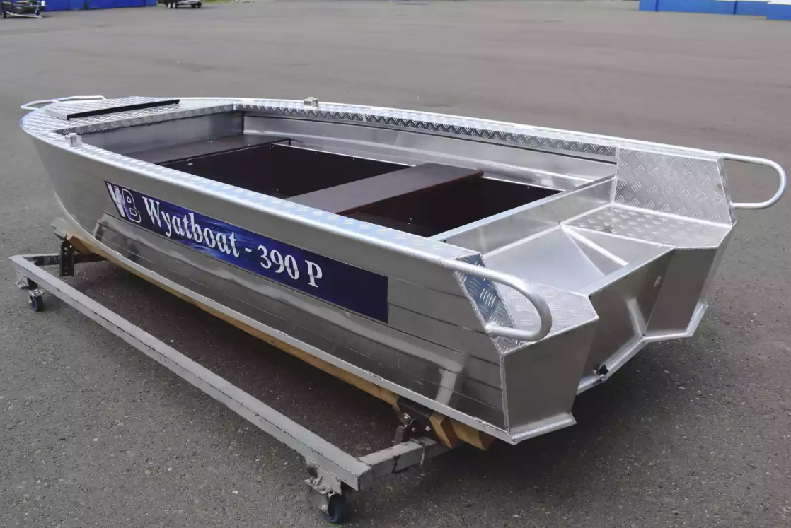 Алюминиевая лодка Wyatboat-390Р PRO в Долгопрудном