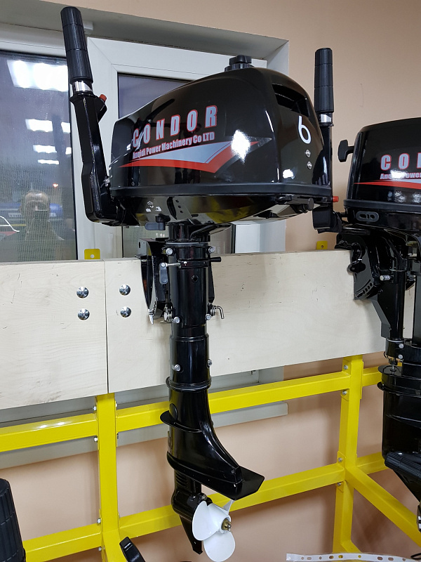 Лодочный мотор Condor F6HS с баком 12 л. в Долгопрудном