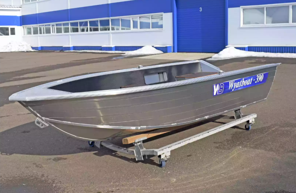 Алюминиевая лодка Wyatboat-390 Р NEW в Долгопрудном