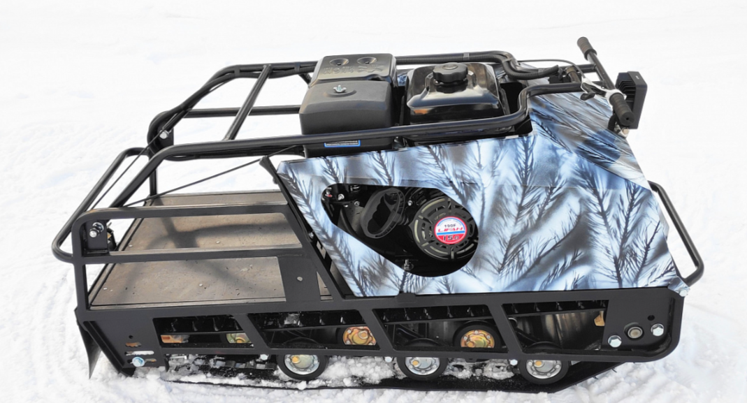 Мотобуксировщик Irondog (Железная собака) M500 20  Камуфляж Охотник в Долгопрудном