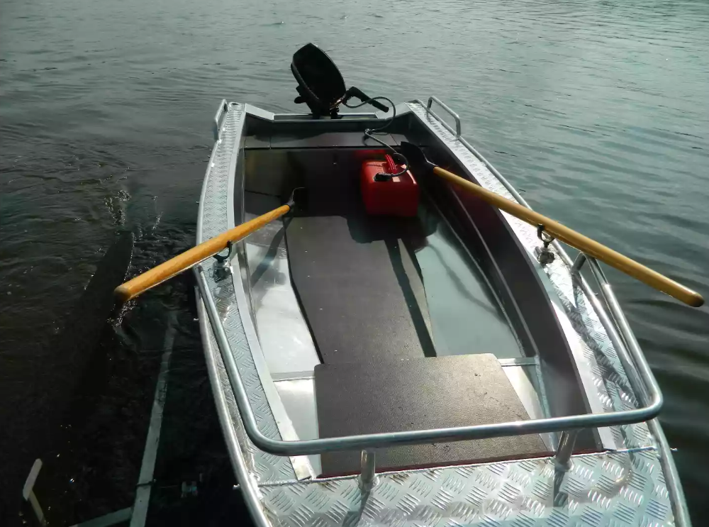 Алюминиевая лодка Wyatboat-390 У в Долгопрудном