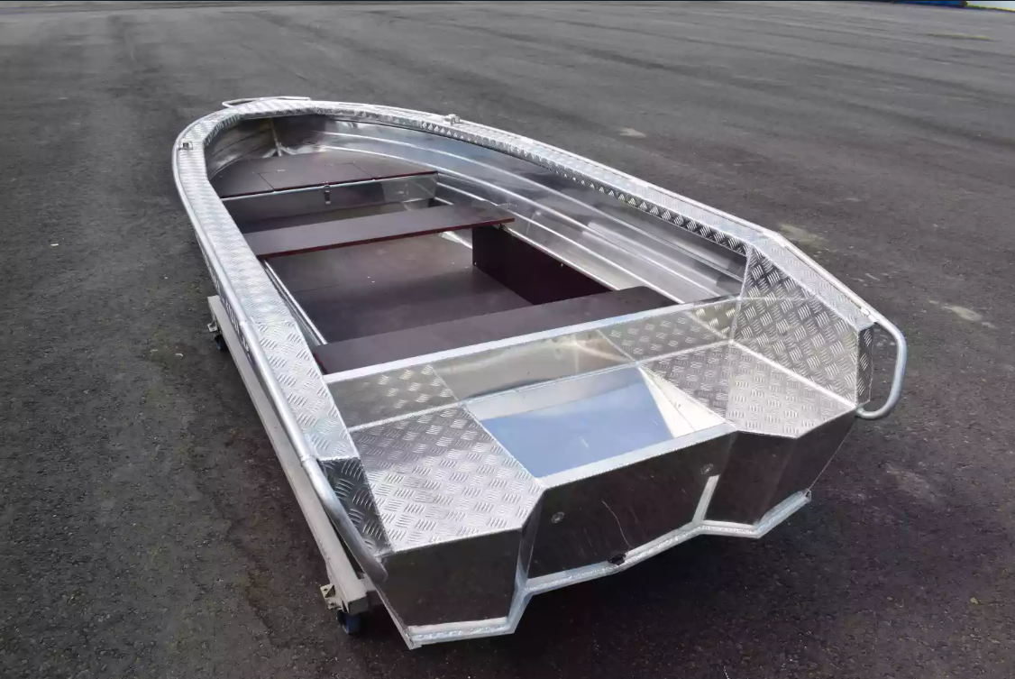 Алюминиевая лодка Wyatboat-390Р Увеличенный борт в Долгопрудном