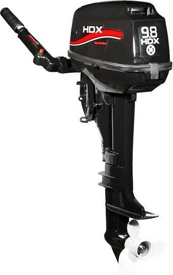 Лодочный мотор 2-х тактный HDX R series T 9,8 BMS в Долгопрудном