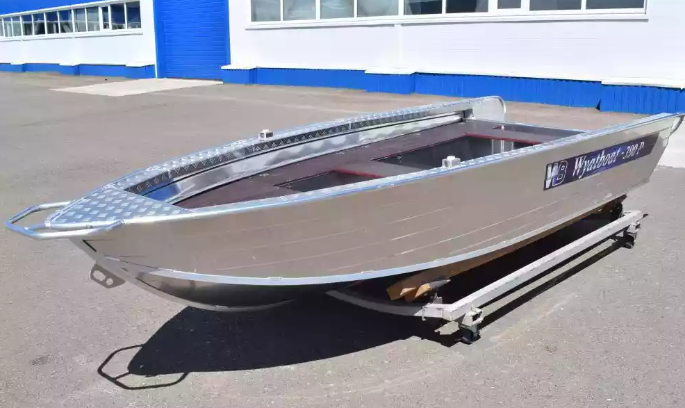 Алюминиевая лодка Wyatboat-390РМ в Долгопрудном