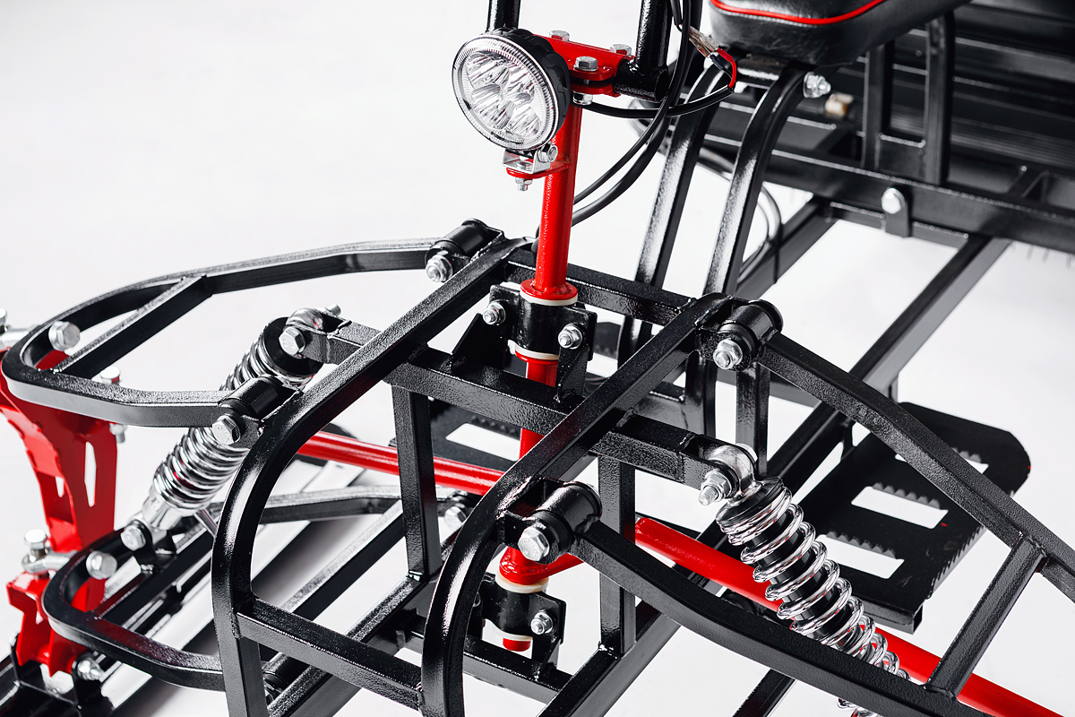 Лыжный модуль IKUDZO TERRAIN с подогревом ручек металлические лыжи в Долгопрудном