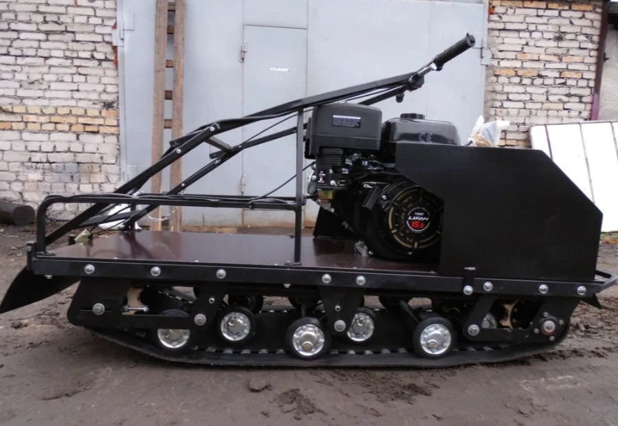 Мотобуксировщик AhtaR Зима 9 л/с с вариатором в Долгопрудном