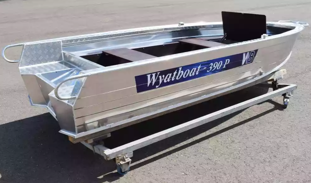 Алюминиевая лодка Wyatboat-390Р Fish в Долгопрудном