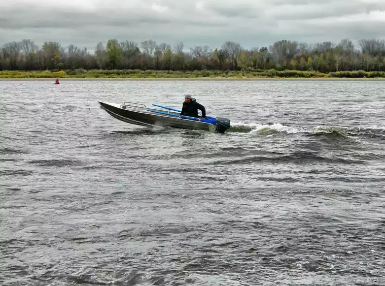 Алюминиевая лодка Wyatboat-390 M в Долгопрудном
