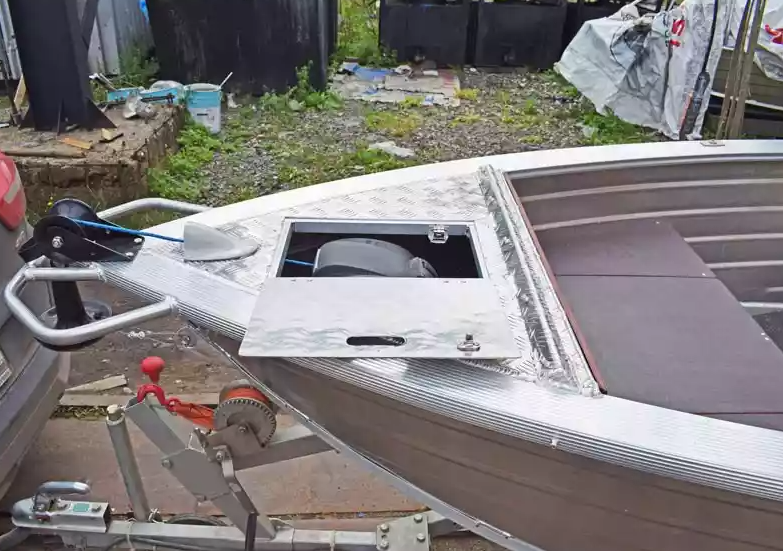 Алюминиевая лодка Wyatboat-390 C в Долгопрудном