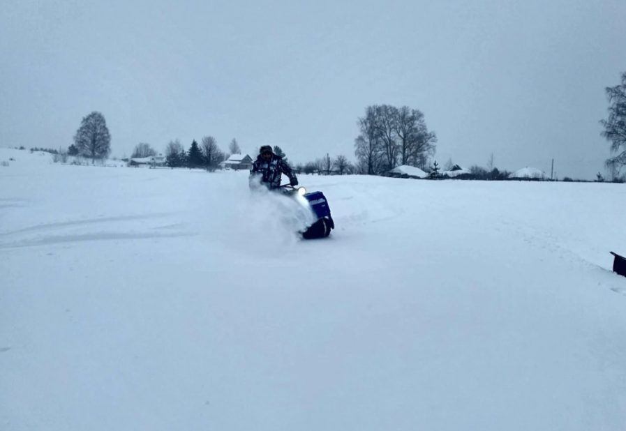 Мотобуксировщик Альбатрос-XLV 9 мини, тележки, 1250 мм в Долгопрудном