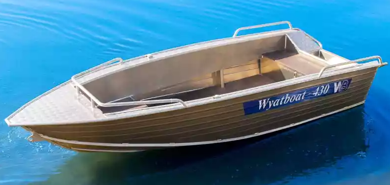 Алюминиевая лодка  Wyatboat-430М в Долгопрудном
