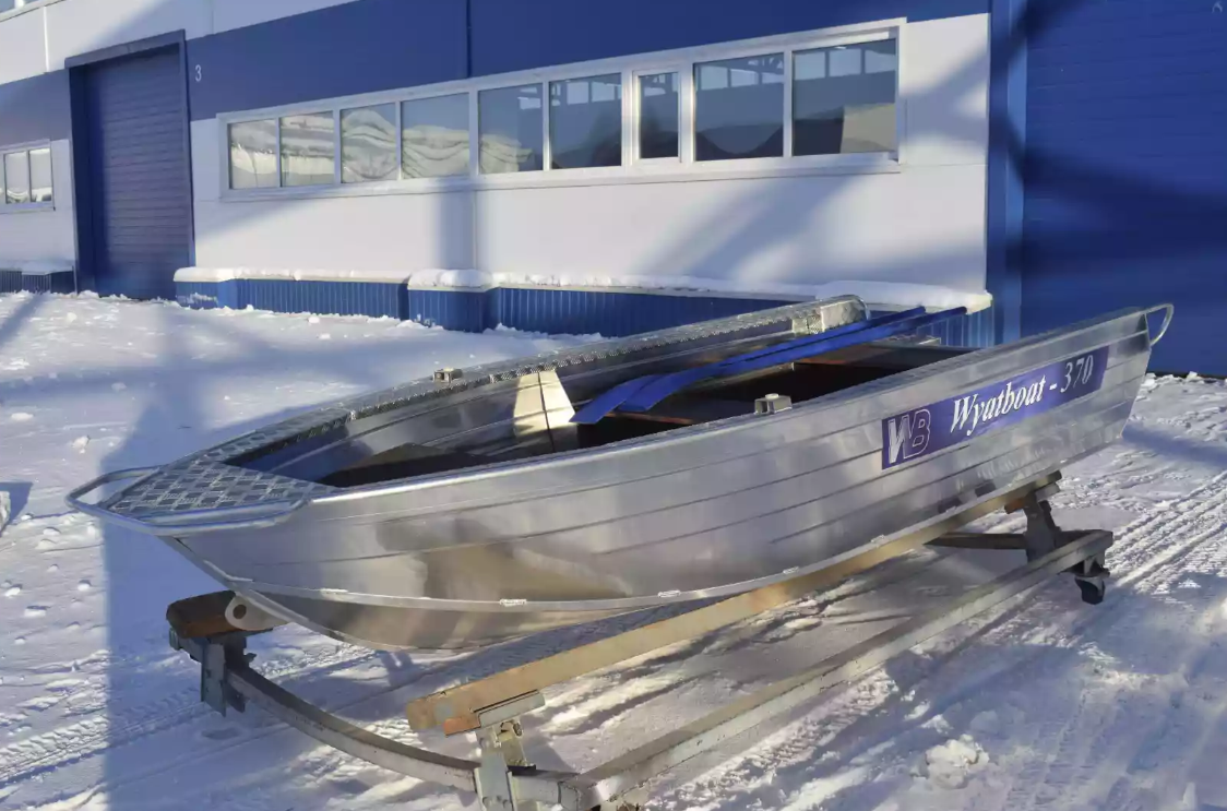 Алюминиевая лодка Wyatboat-370 Р в Долгопрудном