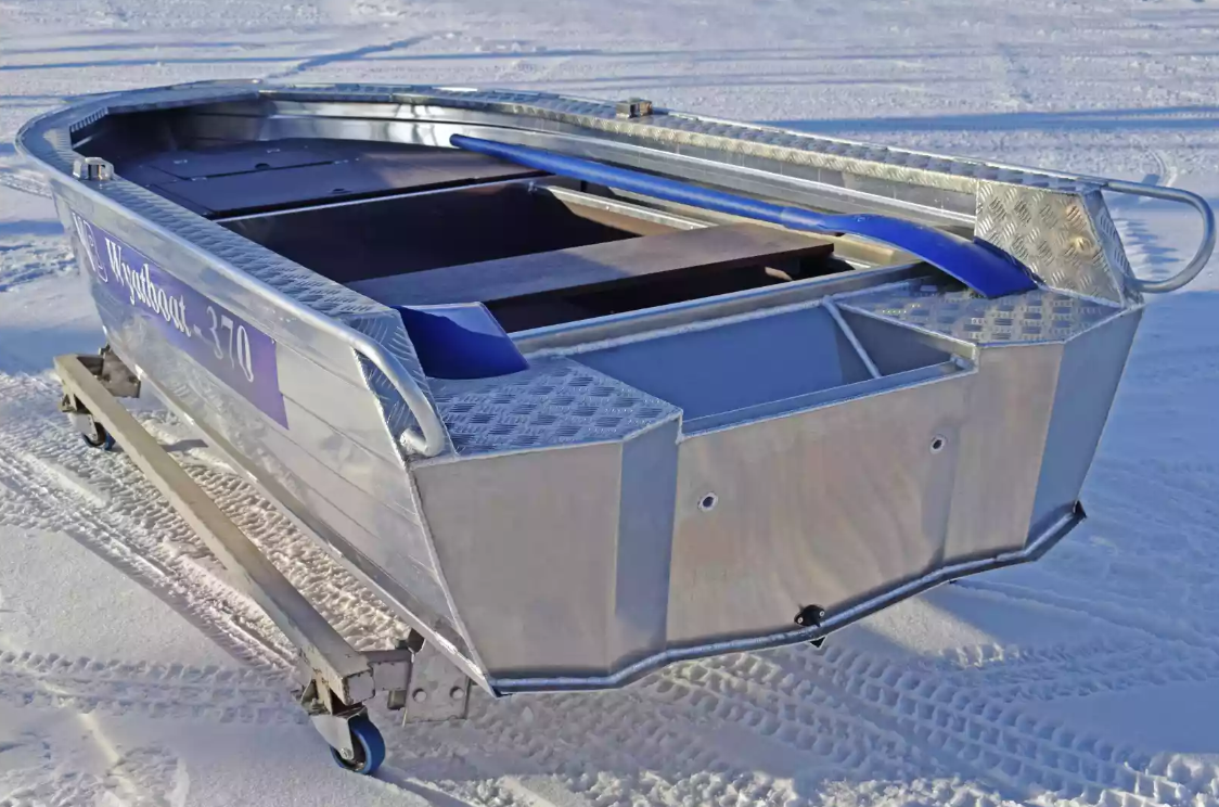 Алюминиевая лодка Wyatboat-370 Р FISH в Долгопрудном