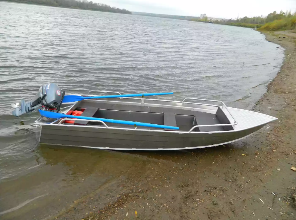 Алюминиевая лодка Wyatboat-390 M в Долгопрудном