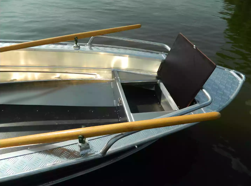 Алюминиевая лодка Wyatboat-390 У в Долгопрудном