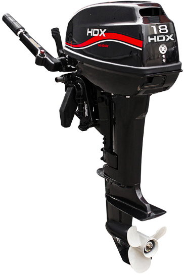 Лодочный мотор 2-х тактный HDX R series TE 18 BMS в Долгопрудном