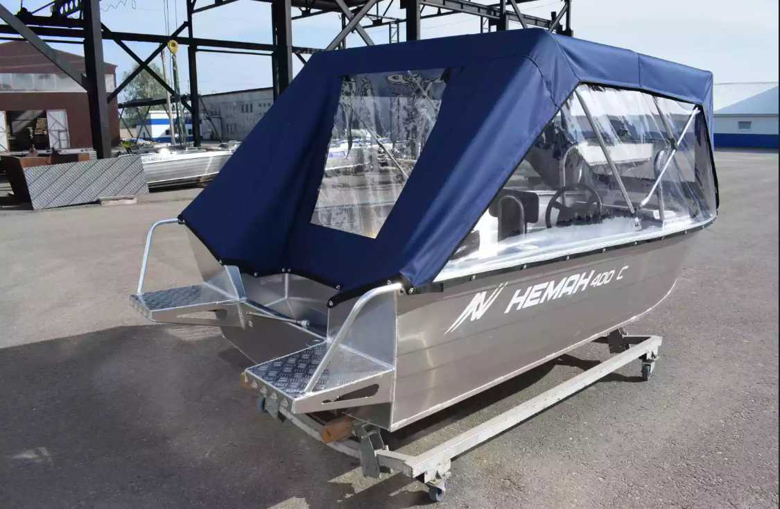 Алюминиевая лодка Неман-400 С в Долгопрудном