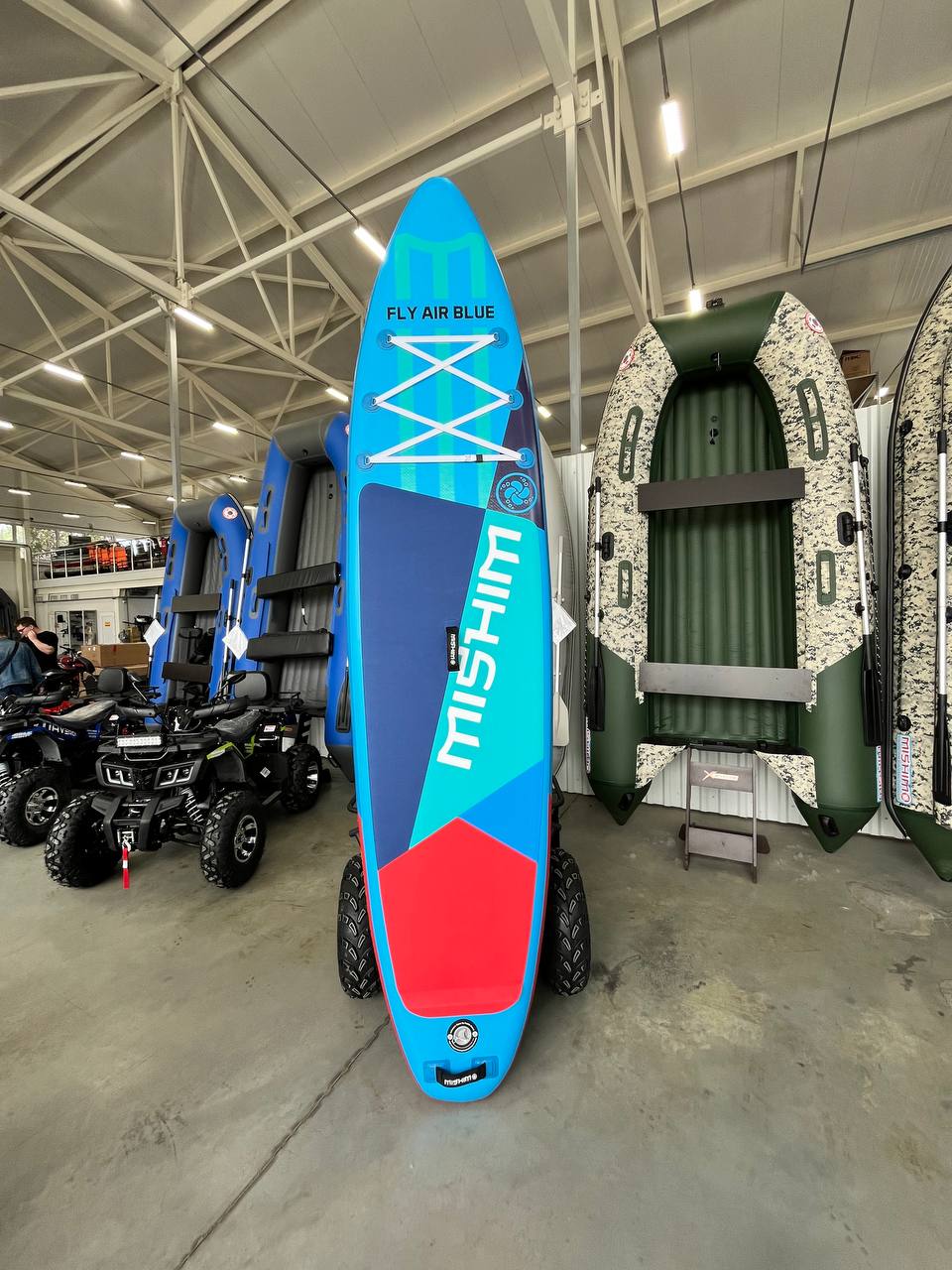 SUP (САП) Доска MISHIMO FLY AIR BLUE 10,8’ (330см) в Долгопрудном