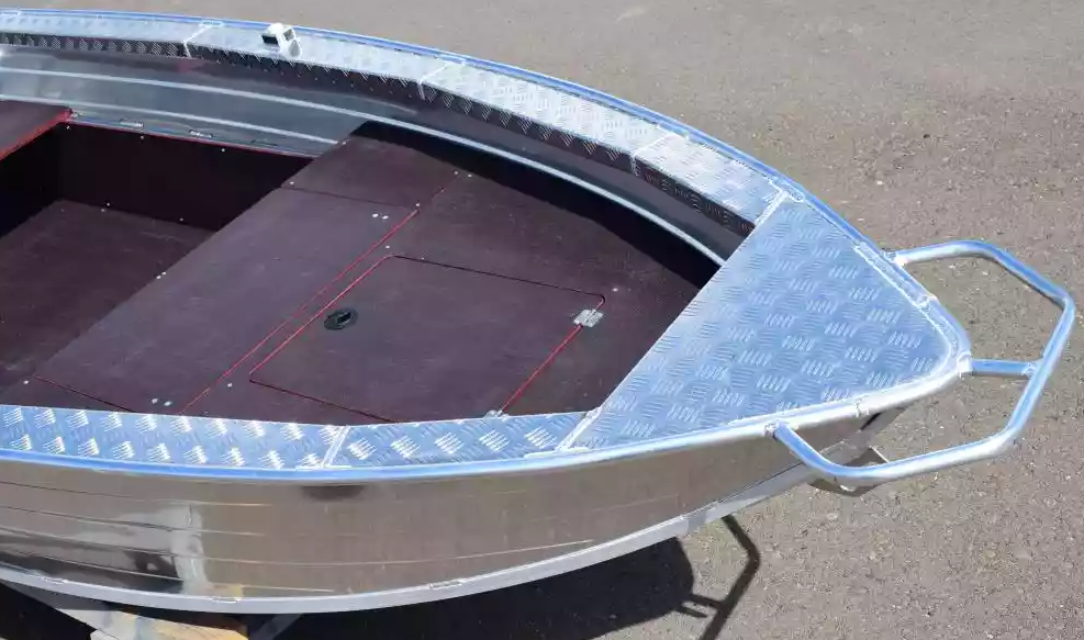 Алюминиевая лодка Wyatboat-390Р Fish в Долгопрудном