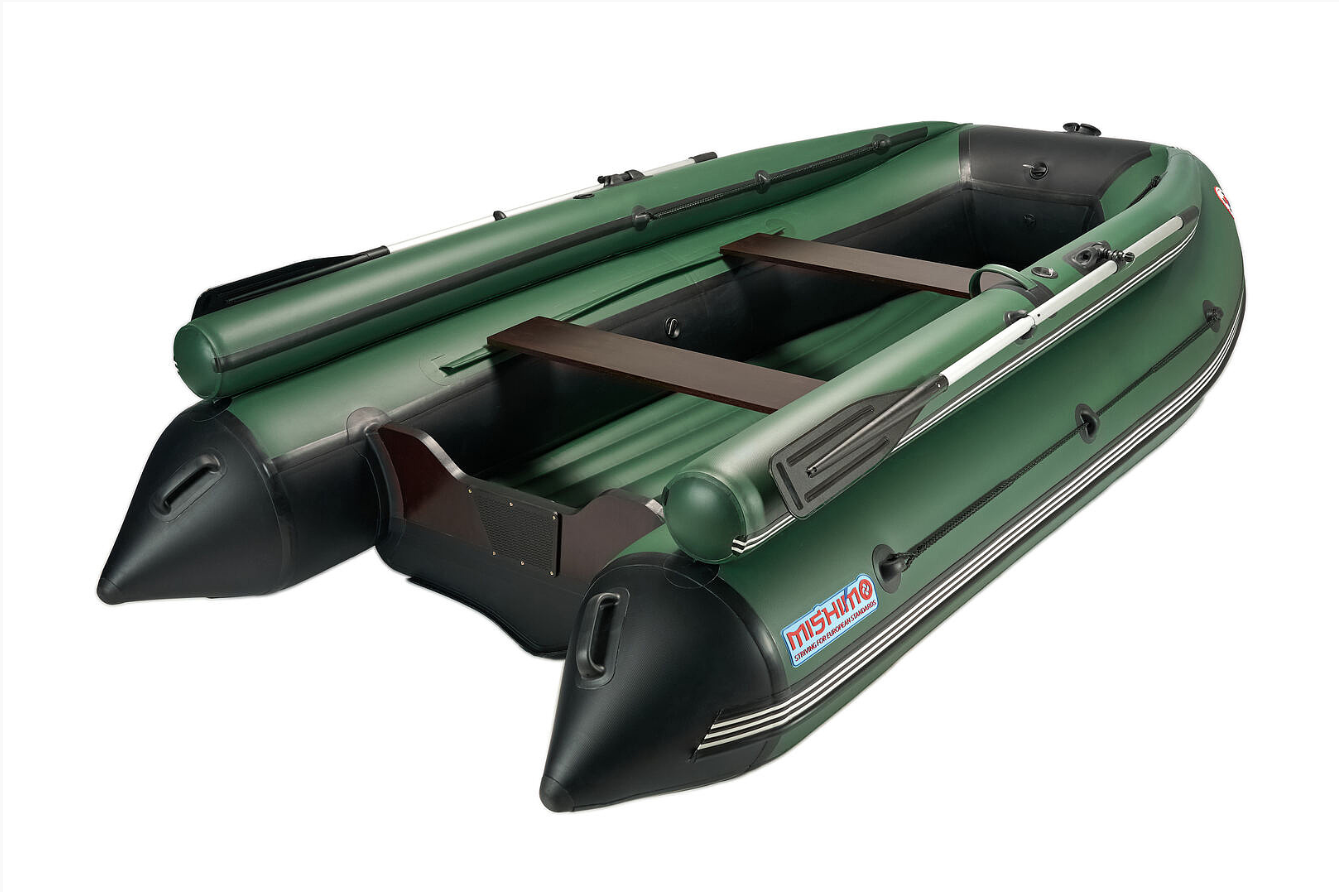 КОМПЛЕКТ ЛОДКА MISHIMO FAMILY LITE 370 + МОТОР MARLIN MP 9.9 AMHS PROLINE FORCE в Долгопрудном