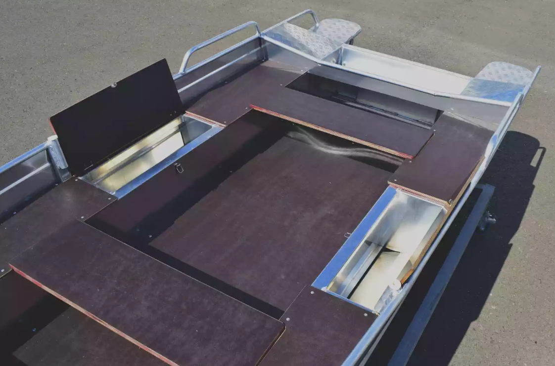 Алюминиевая лодка Wyatboat-390 M в Долгопрудном