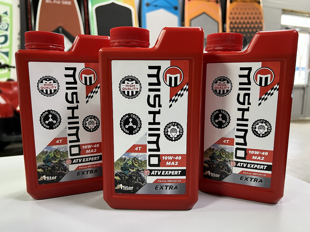 Масло MISHIMO 4T ATV EXPERT (EXTRA) 10w40 1 л в Долгопрудном