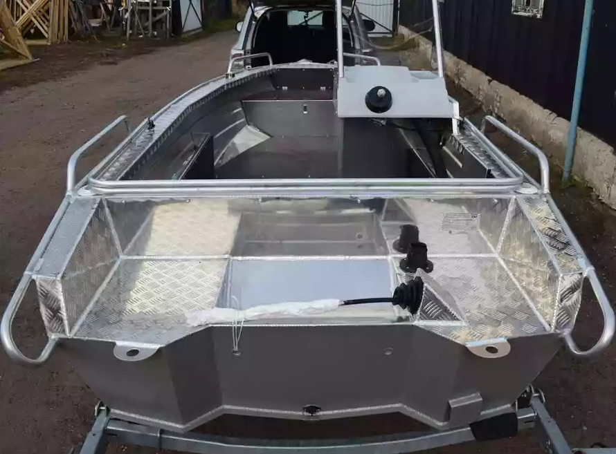 Алюминиевая лодка Wyatboat-390 C в Долгопрудном