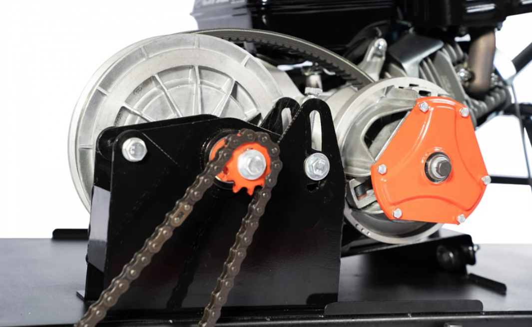 Мотобуксировщик БУРЛАК-M2 LFS 15 л.с.(передний привод, склизы) в Долгопрудном