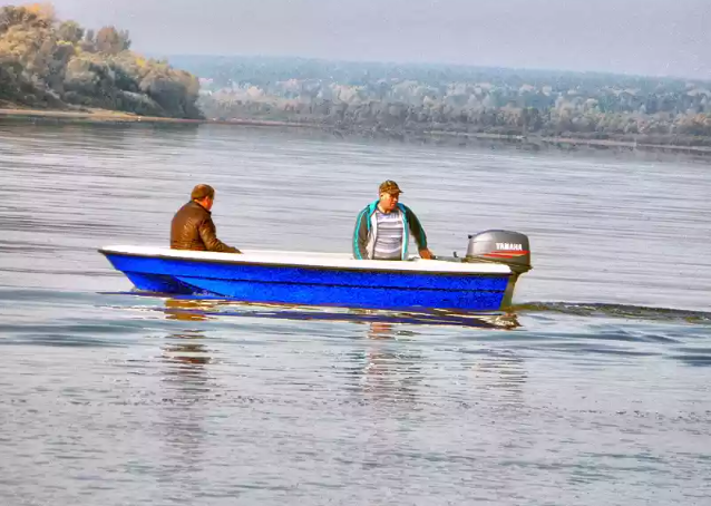 Стеклопластиковая лодка Wyatboat 430 тримаран в Долгопрудном