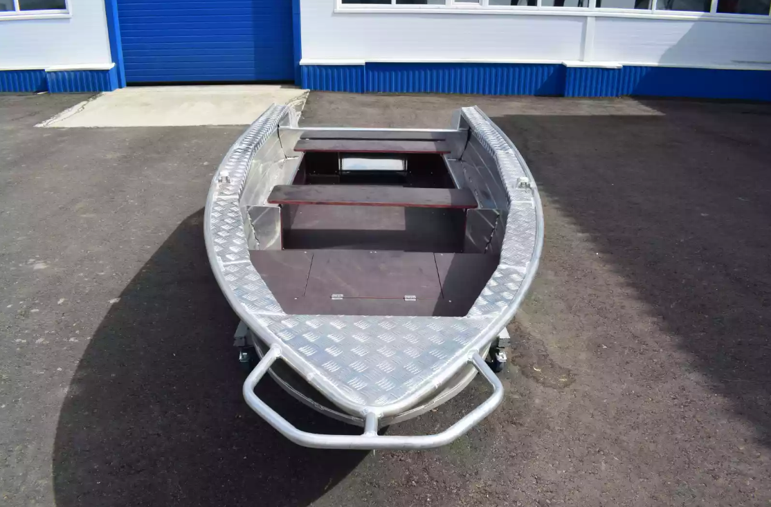 Алюминиевая лодка Wyatboat-390Р Увеличенный борт в Долгопрудном