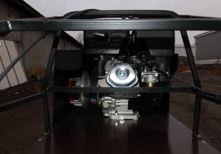 Мотобуксировщик AhtaR Зима 9 л/с с вариатором в Долгопрудном