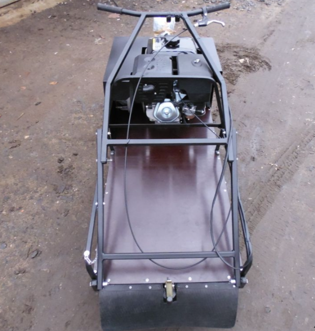 Мотобуксировщик AhtaR Зима 9 л/с с вариатором в Долгопрудном