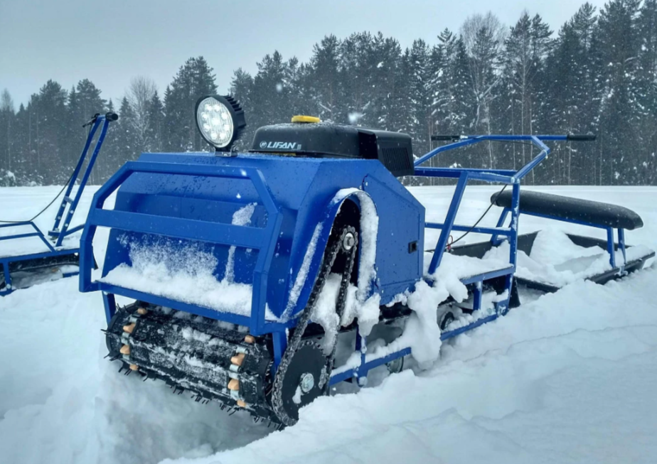 Мотобуксировщик Альбатрос-XLV 9 мини, тележки, 1250 мм в Долгопрудном