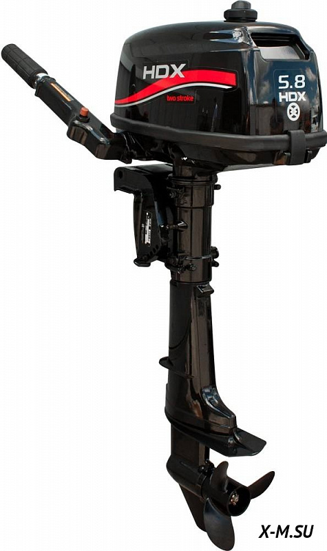 Лодочный мотор 2-х тактный HDX R series T 5,8 BMS в Долгопрудном