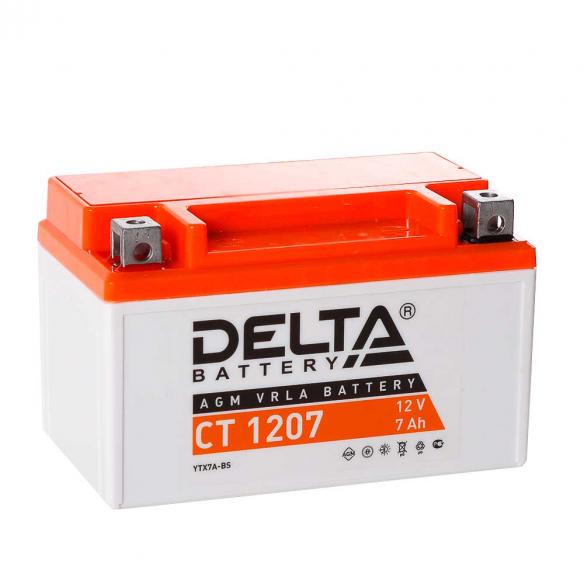 Аккумулятор Delta CT 1207 (12V / 7Ah) в Долгопрудном