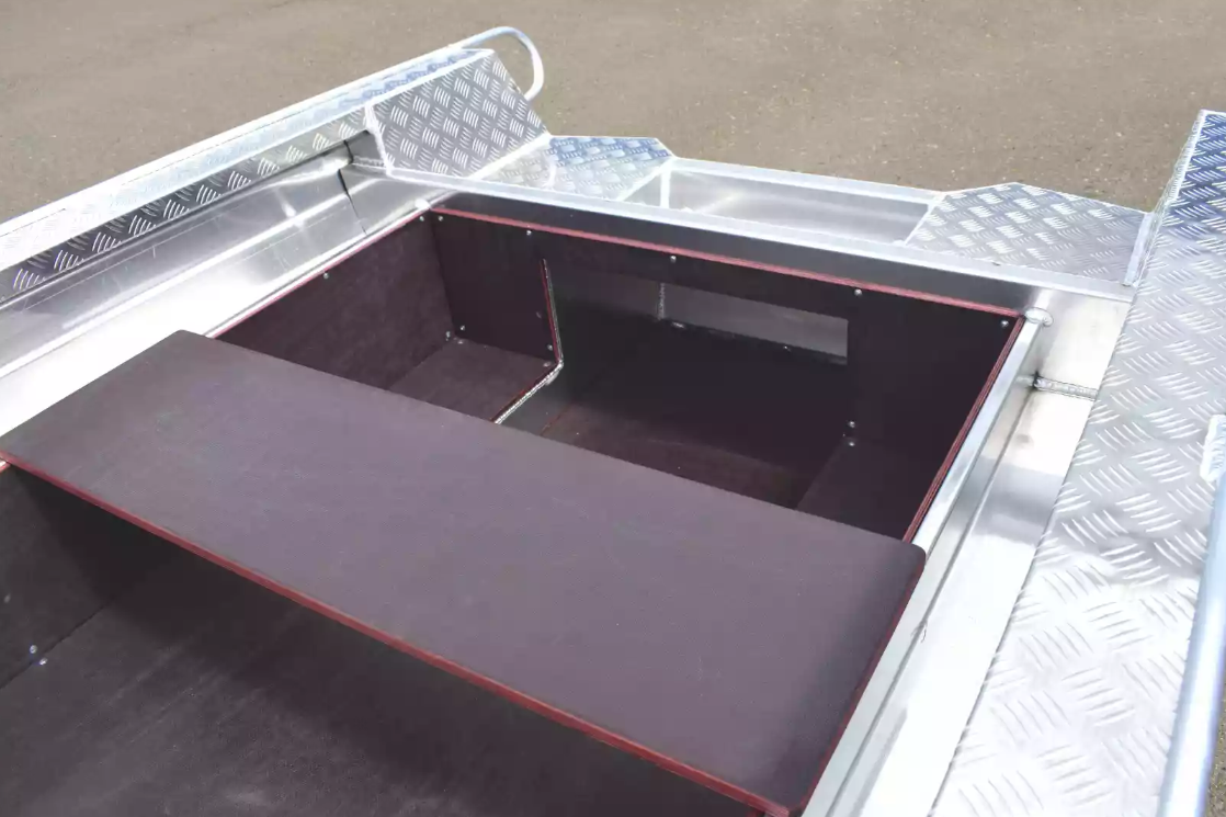 Алюминиевая лодка Wyatboat-390Р PRO в Долгопрудном