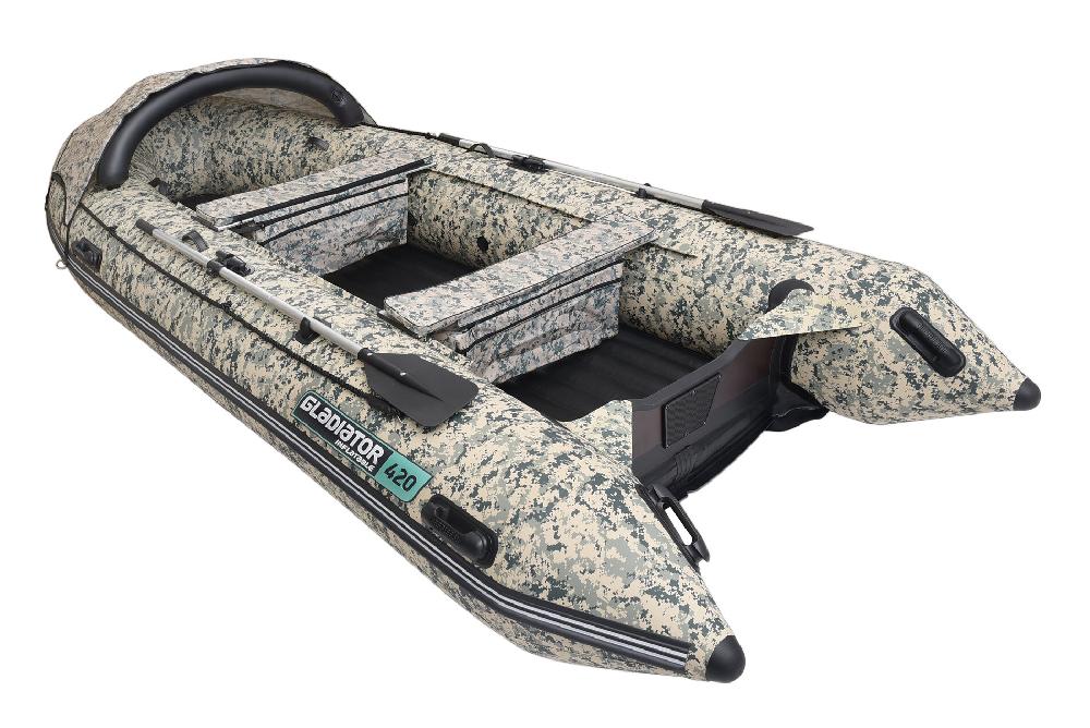 НАДУВНАЯ ЛОДКА GLADIATOR E350PRO в Долгопрудном