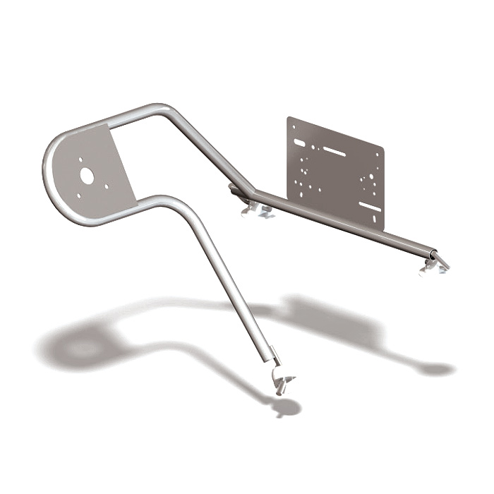 Стойка рулевая с креплением на баллон надувной лодки 25мм в Долгопрудном