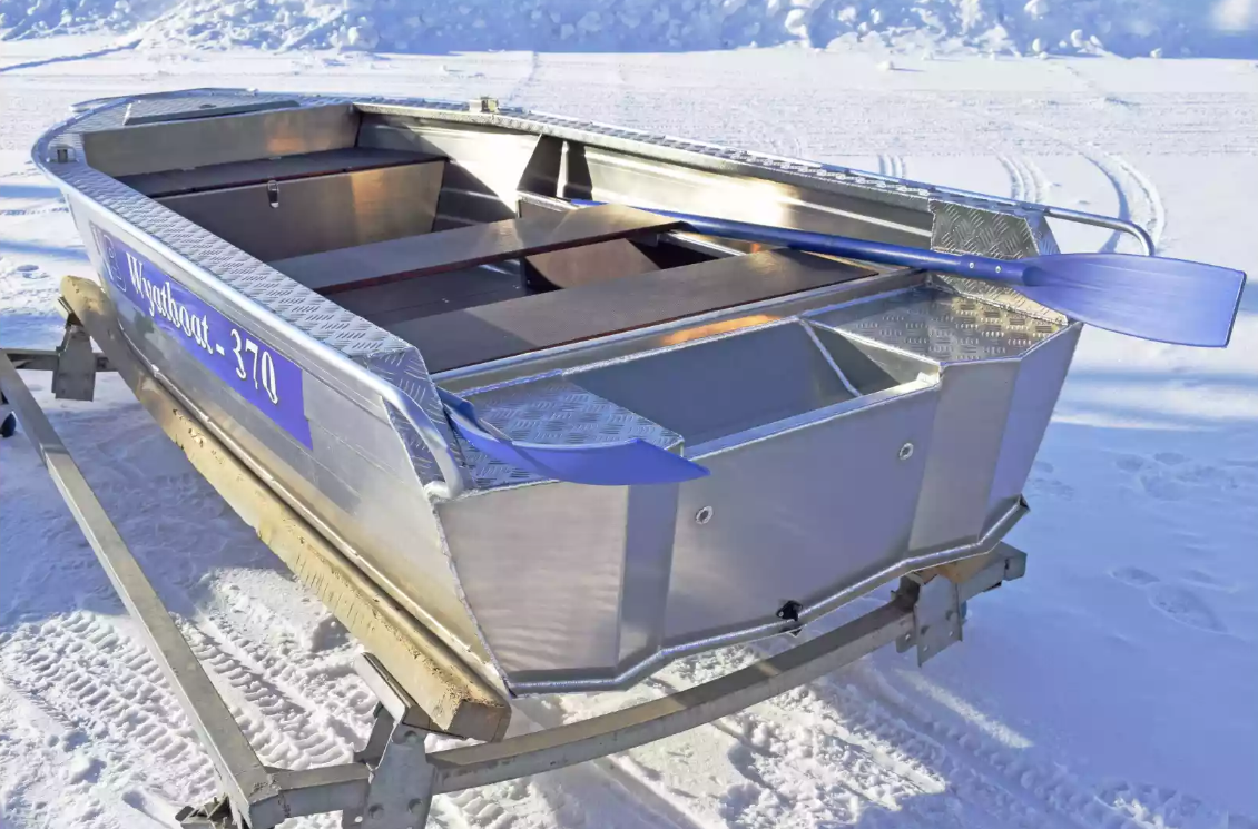 Алюминиевая лодка Wyatboat-370 Р PRO в Долгопрудном