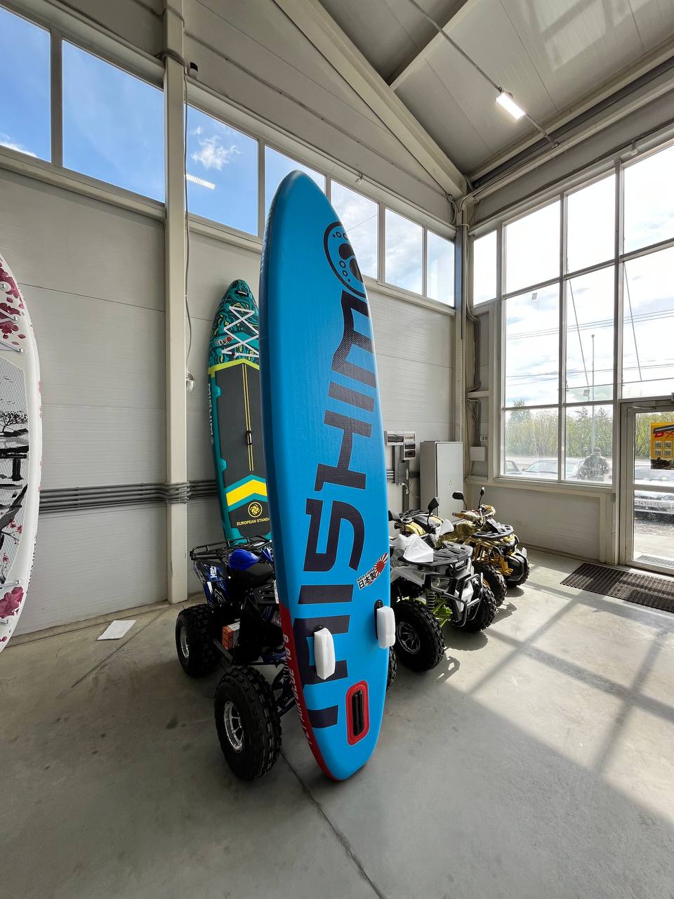 SUP (САП) Доска MISHIMO FLY AIR BLUE 10,8’ (330см) в Долгопрудном