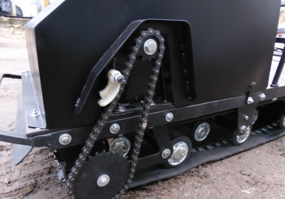 Мотобуксировщик AhtaR Зима 9 л/с с вариатором в Долгопрудном