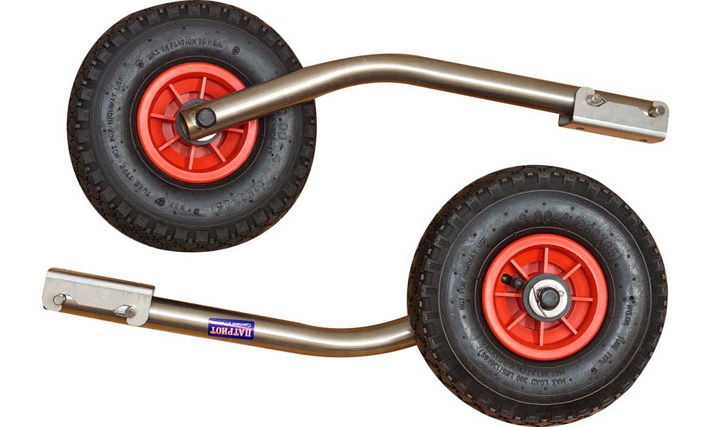 Транцевые колеса модульные удлиненные из нержавеющей стали в Долгопрудном