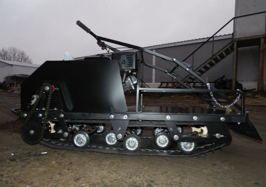 Мотобуксировщик AhtaR Зима 9 л/с с вариатором в Долгопрудном