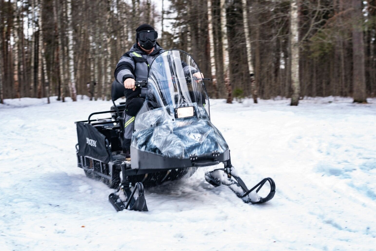 Миниснегоход Бурлак-М Егерь Стандарт 18.5 л.с. эл.запуск в Долгопрудном