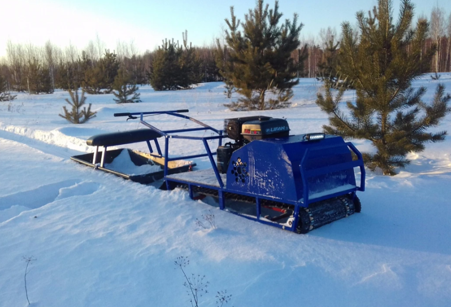 Мотобуксировщик Альбатрос-XLV 9 мини, тележки, 1250 мм в Долгопрудном