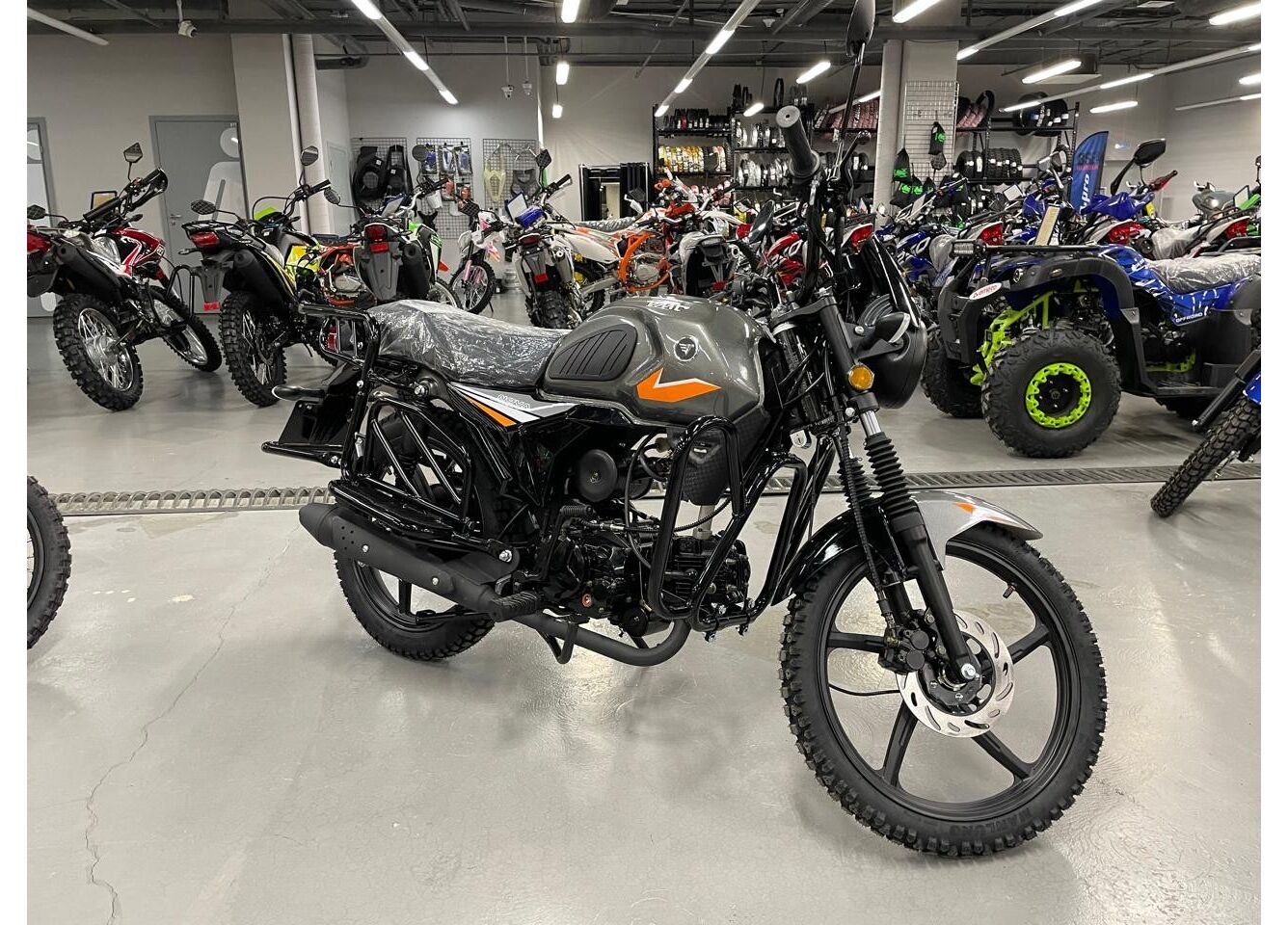 Мопед VMC NOVA 49сс (125сс) Led Full, дисковый тормоз, RKB RATO с баланс. валом, сигнализация в Долгопрудном