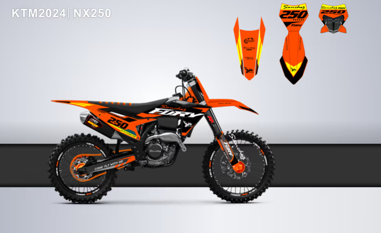 Кроссовый мотоцикл Sanchez Fury NX250 в Долгопрудном