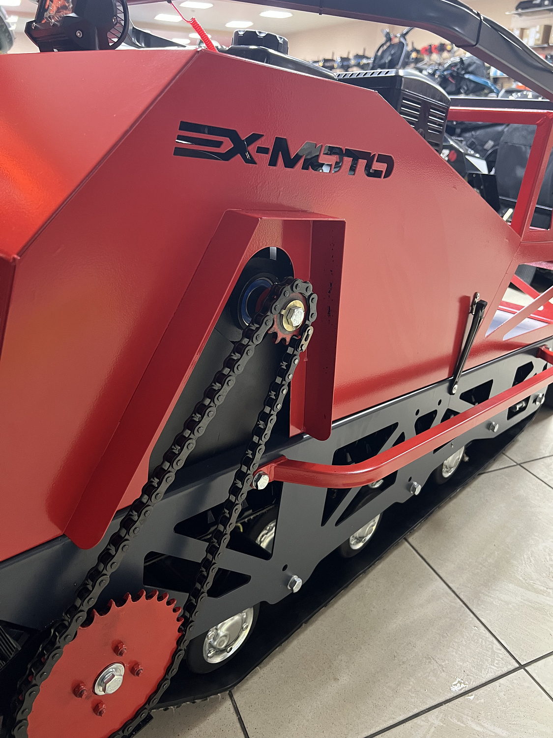 Мотобуксировщик EX-MOTO SNOWDOG S500 15л.с в Долгопрудном